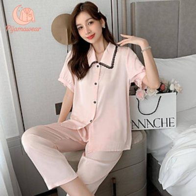 Pijama nữ cute – Chiếc chìa khóa nhỏ dễ thương trong chính căn phòng bạn Pijama nữ cute lụa trơn cách điệu
