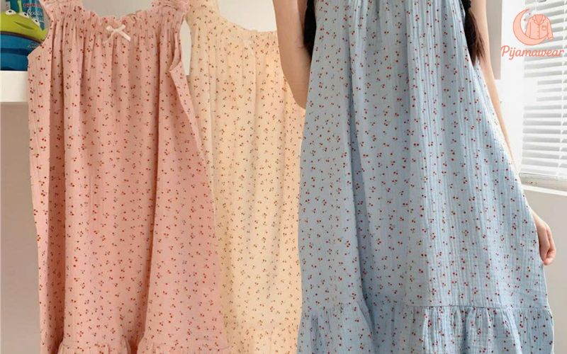 Váy Ngủ Mùa Hè – Mát Mẻ, Nữ Tính Và Dễ Chịu Trong Từng Giấc Ngủ