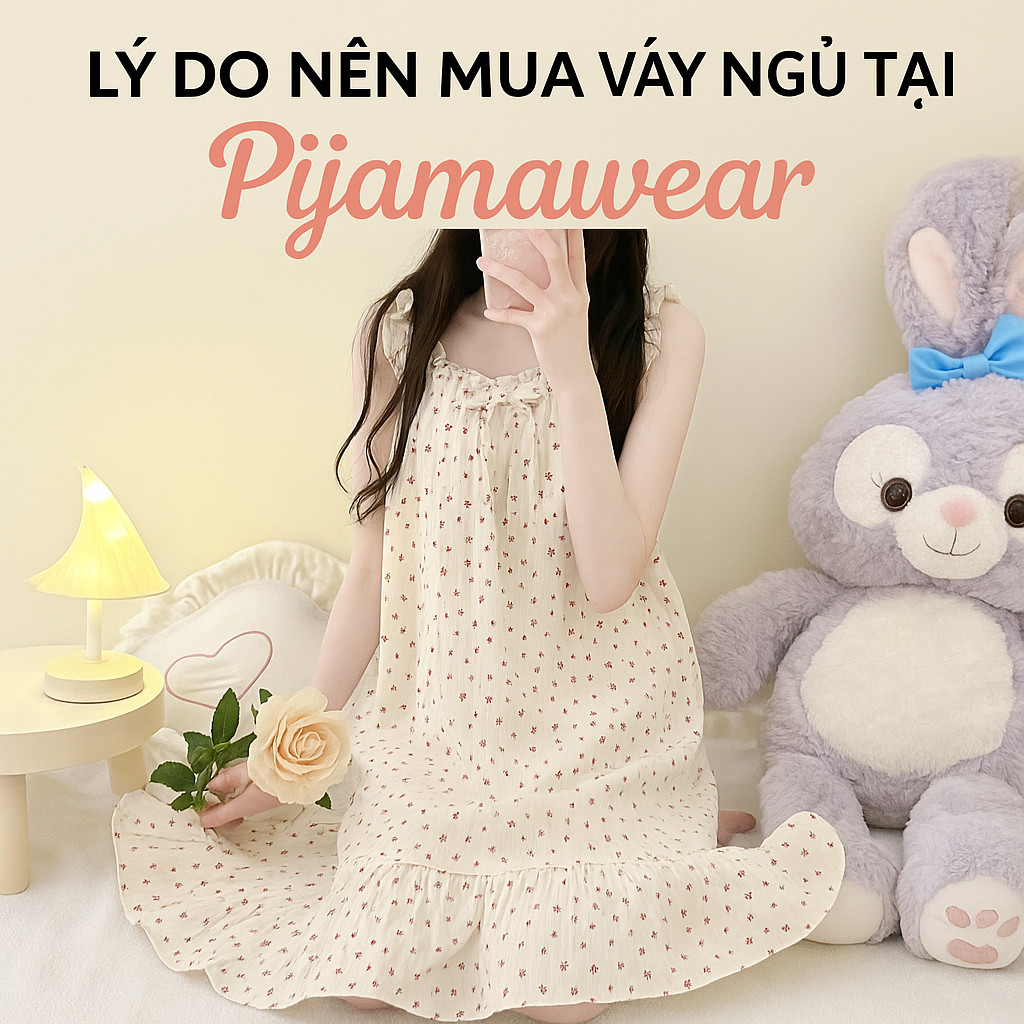 Gợi ý mua váy ngủ đẹp, mặc là mê từ Pijamawear lý do nên mua váy ngủ tại Pijamawear