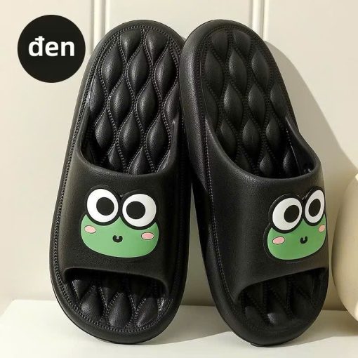 Đôi Dép Đi Trong Nhà Ếch Dễ thương, Chống Trơn Trượt Và Chống Mùi Hôi Chân Hiệu Quả