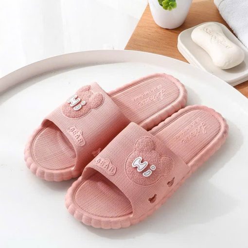 Dép Đi Trong Nhà Nam Nữ Hi Bear Chống Trơn Trượt Nhiều Màu Sắc