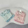 Set Pijama Cổ Bèo Tiểu Thư Chất Mềm Mát Đũi Cotton Dễ Thương