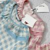 Set Pijama Cổ Bèo Tiểu Thư Chất Mềm Mát Đũi Cotton Dễ Thương