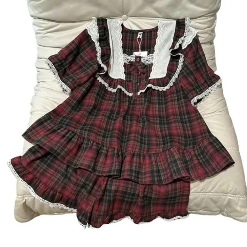 Set Pijama Cổ Bèo Tiểu Thư Chất Mềm Mát Đũi Dễ Thương