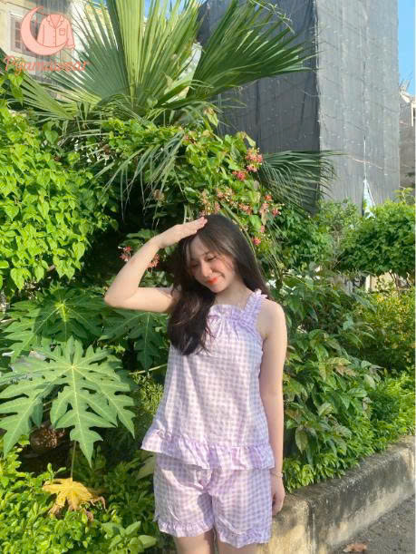 Top những mẫu đồ bộ ngủ hai dây đẹp, mềm mại và quyến rũ nhất Đồ bộ ngủ hai dây